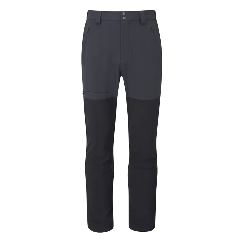 Rab Torque Mountain Pants - Men's Softshell Trousers Beluga / Black
